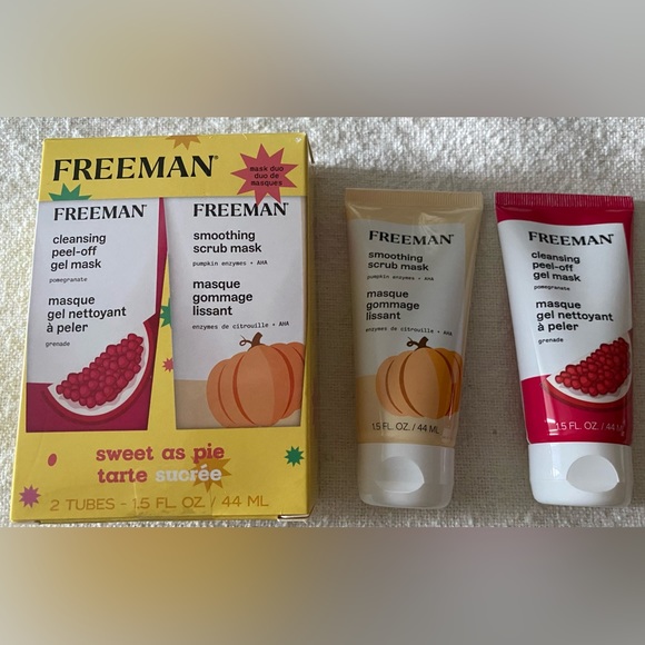 Freeman Mask Duo Sweet As Pie Tart NWT - Picture 2 of 3